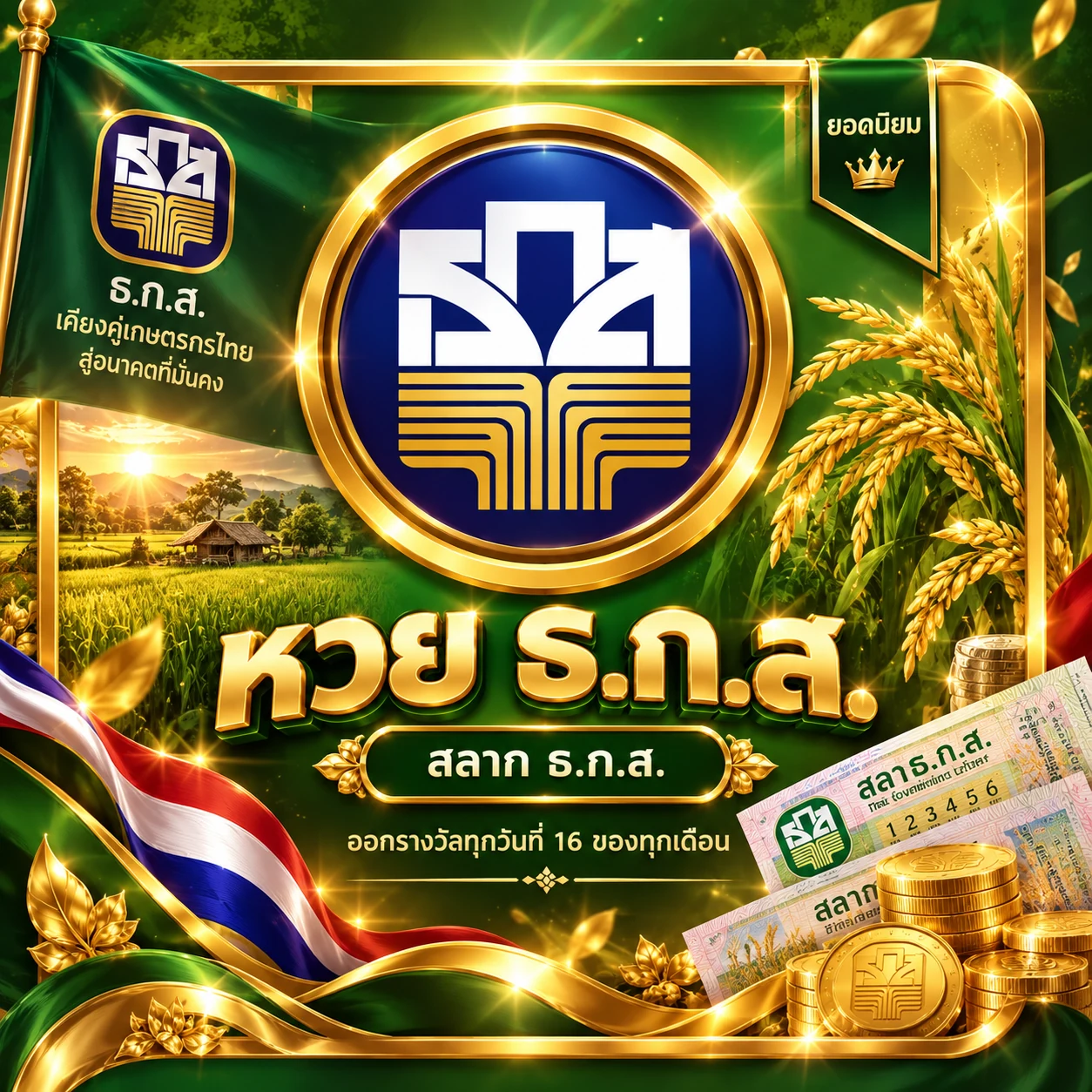 ภาพประกอบ หวย ธ.ก.ส.