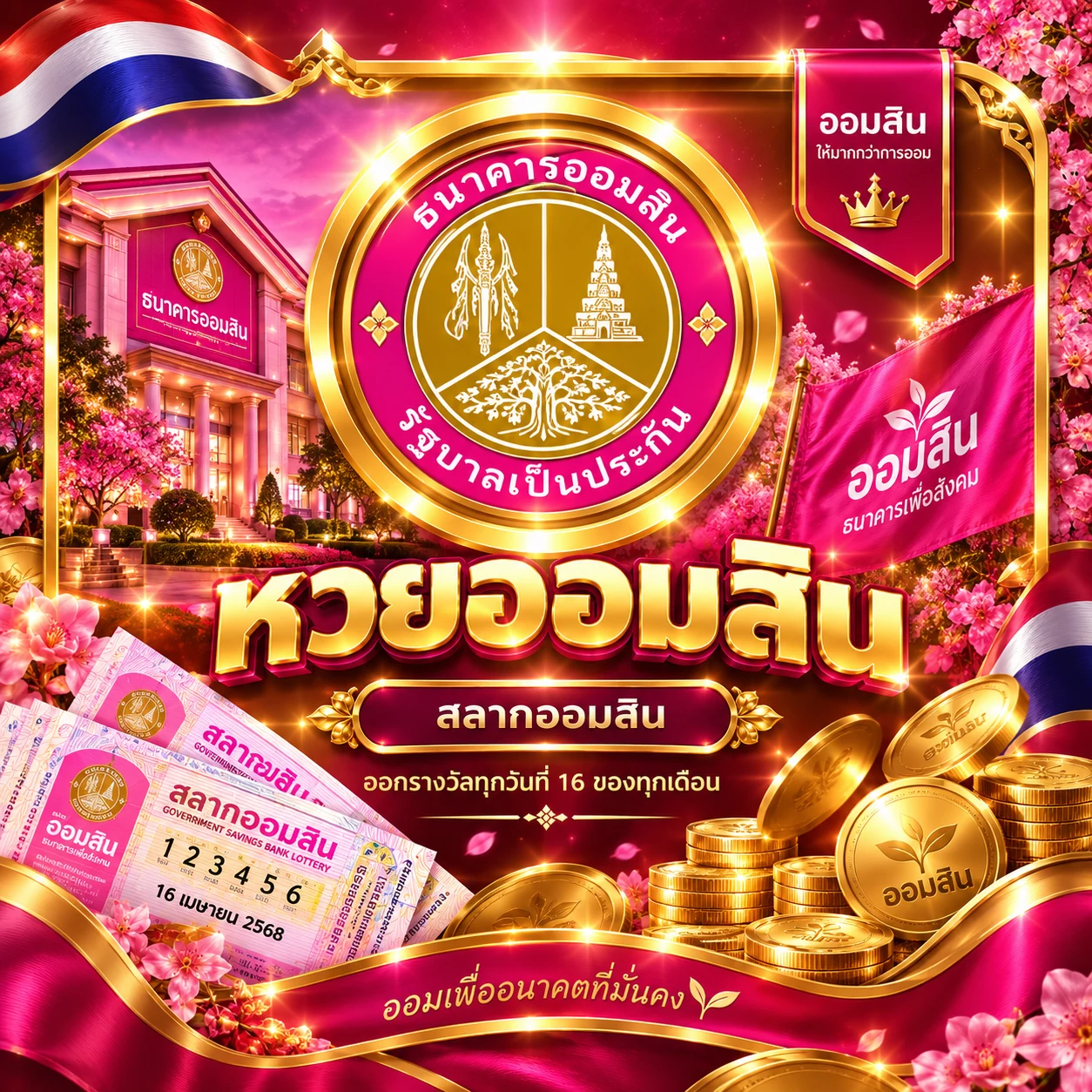 ภาพประกอบ หวยออมสิน